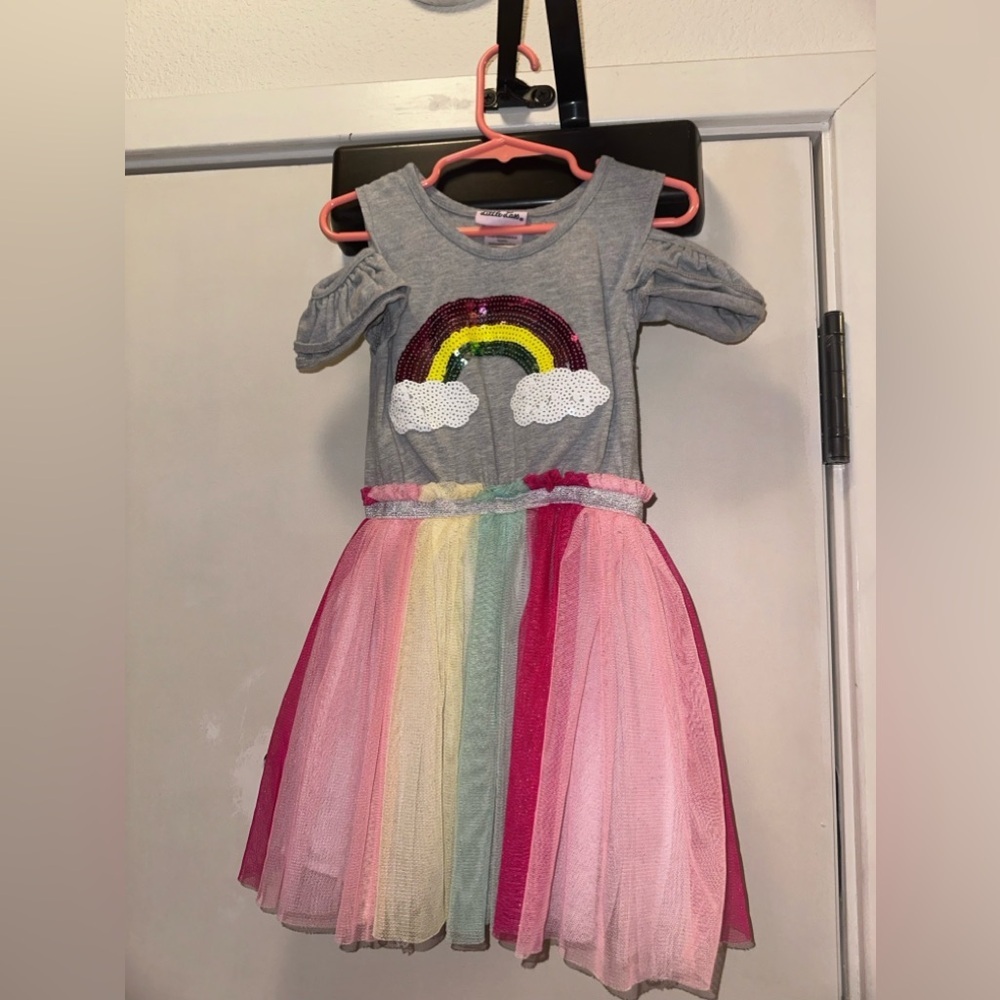 Rainbow‎ dress